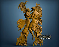 Couple, 3D STL Model 6314