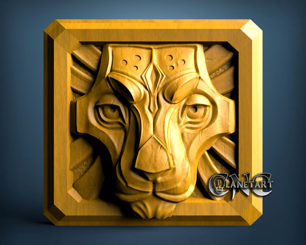 Leopard, 3D STL Model 6272