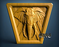 Elephant, 3D STL Model 6273