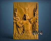 Vikings, 3D STL Model 8017