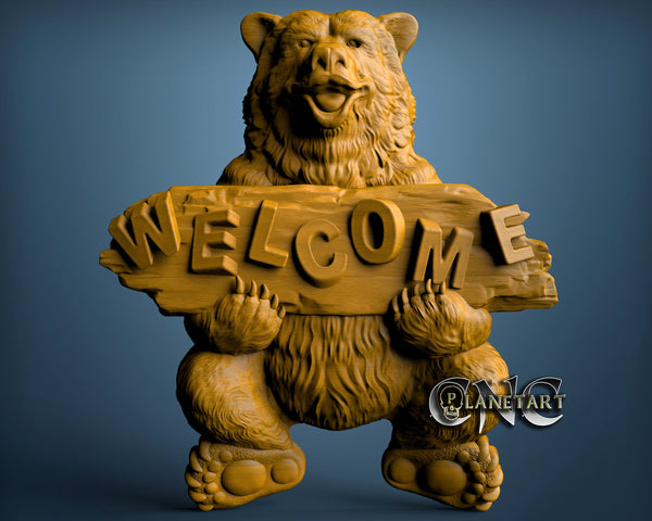 Bear, 3D STL Model 10360